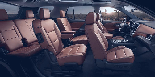 2020 Chevrolet Traverse Interior | Leman's Chevrolet City